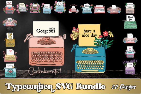 Typewriter SVG Bundle Review